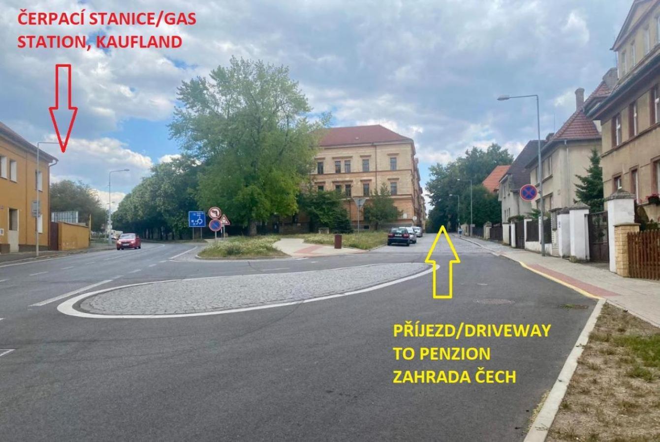 Penzion Zahrada Cech Litomerice Exterior foto
